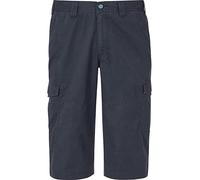Longbermudas JAN VANDERSTORM "Bermuda JERE", Herren, Gr. 58, N-Gr, blau (dunkelblau), Obermaterial: 100% Baumwolle CO., Hosen (75579864-58) dunkelblau