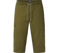 Cargobermudas JAN VANDERSTORM "Cargobermuda ASKJELL", Herren, Gr. 68, N-Gr, grün (oliv), Obermaterial: 98% Polyester COOLMAX PES(Coolmax). 2% Elasthan EL., Hosen (11933623-68) oliv