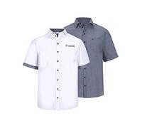 Jan Vanderstorm Comfort Fit Hemd Kurzarm weiss