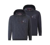 Jan Vanderstorm Doppelpack Sweatshirt Herren blau, XXXL