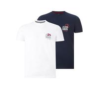 Jan Vanderstorm Herren Doppelpack T-Shirt Adeke weiß, 2XL (XXL) - 60/62