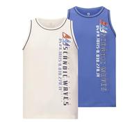 Jan Vanderstorm Herren Doppelpack Tanktop Tideman wollweiß 5XL (XXXXXL) - 72/74