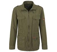 Jan Vanderstorm Herren Fieldjacket Bror | locker geschnittene Jacke aus 100% Baumwolle | große Größen L-7XL
