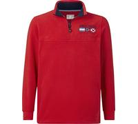Jan Vanderstorm Herren Fleece-Sweatshirt Sietse rot, 2XL (XXL) - 60/62