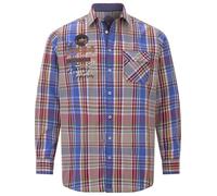 Jan Vanderstorm Comfort Fit Hemd blau, Kariert