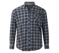 Jan Vanderstorm Herren Hemd Jorgren dunkelblau, 43/44