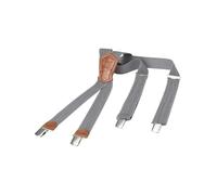 Jan Vanderstorm Hosenträger Herren grau, ONE SIZE