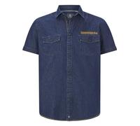 Jeanshemd JAN VANDERSTORM "Jeanshemd JOAR" Gr. 6XL, blau Herren Hemden (15459252-6XL) blau