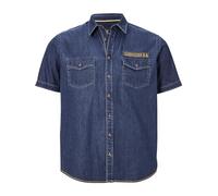 Jeanshemd JAN VANDERSTORM "Jeanshemd JOAR" Gr. XL, blau, Herren, Obermaterial: 100% Baumwolle CO., unifarben, Hemden (15459252-XL) blau