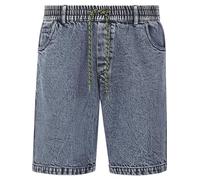 Bermudas JAN VANDERSTORM "Jeansshort PEROLOF", Herren, Gr. 54, N-Gr, blau, Obermaterial: 100% Baumwolle CO., comfort fit, Hosen Bermudas (85173953-54) blau