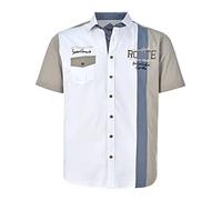 Jan Vanderstorm Comfort Fit Hemd Kurzarm beige