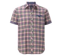 Jan Vanderstorm Comfort Fit Hemd Kurzarm pink