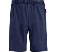 Jan Vanderstorm Herren Kurze Schlafhose Malvik Pyjama Shorty | Gummizug | reine Baumwolle | große Größen L-7XL Dunkelblau, M - 48/50