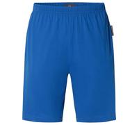 Jan Vanderstorm Herren Kurze Schlafhose Malvik Pyjama Shorty | Gummizug | reine Baumwolle | große Größen L-7XL royalblau, 60/62