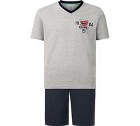 Jan Vanderstorm Herren Kurzer Schlafanzug Edin grau, 2XL (XXL) - 60/62