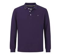 Jan Vanderstorm Herren Langarm-Poloshirt Ellis Royalblau, 3XL (XXXL) - 64/66