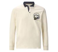 Jan Vanderstorm Langarm-Poloshirt Herren vanille, XXL