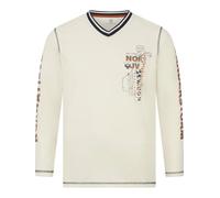 Jan Vanderstorm Herren Langarmshirt Ragnhild wollweiß, 4XL (XXXXL) - 68/70