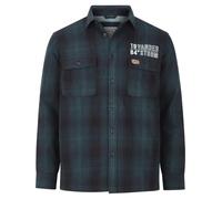 Jan Vanderstorm Herren Outdoorhemd Olafstad Petrol, 68/70