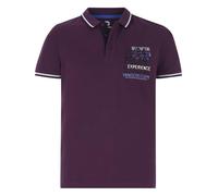 Poloshirt JAN VANDERSTORM "Poloshirt FRETU" Gr. XL, rot (dunkelrot) Herren Shirts (22927137-XL) dunkelrot