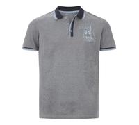 Jan Vanderstorm Herren Poloshirt Herfinn | Sportives Baumwoll-Piqué Shirt Brustprint, Kurzarm mit klassischem Kragen, atmungsaktiv bequem, 100% Baumwolle, L-7XL