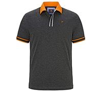 Jan Vanderstorm Comfort Fit Poloshirt Kurzarm dunkelgrau