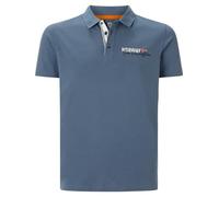 Jan Vanderstorm Comfort Fit Poloshirt Kurzarm blau