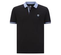 Jan Vanderstorm Herren Poloshirt Lavrans schwarz, 2XL (XXL) - 60/62