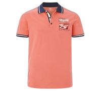 Jan Vanderstorm Comfort Fit Poloshirt Kurzarm hellorange