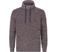 Jan Vanderstorm Herren Pullover Larno dunkelrot, 4XL (XXXXL) - 68/70