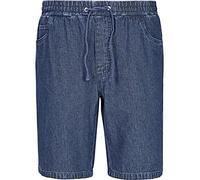 Jan Vanderstorm Herren Schlupfshort Filemon Kurze Hose mit Taschen | Reine Baumwolle | große Größen L-7XL blau, 7XL (XXXXXXXL) - 80
