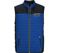 Jan Vanderstorm Herren Steppweste Koldewin royalblau, 58