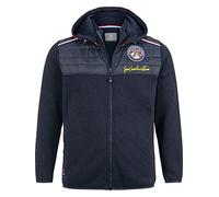 Jan Vanderstorm Herren Strickfleecejacke Stellan dunkelblau, 2XL (XXL) - 60/62