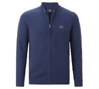 Strickjacke JAN VANDERSTORM "Strickjacke BJORNVIK", Herren, Gr. XL, blau, Obermaterial: 100% Baumwolle CO., Strickjacken Strickjacke (32819103-XL) blau