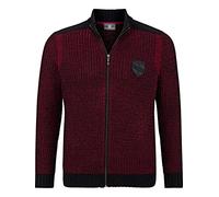 Strickjacke JAN VANDERSTORM "Strickjacke HALSTEN" Gr. XXXL, rot Herren Strickjacken (87304337-XXXL) rot