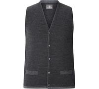 Jan Vanderstorm Herren Strickweste Tane Grau, 3xl (xxxl) - 64/66
