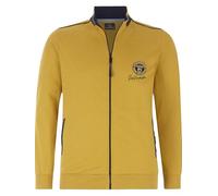 Sweatjacke JAN VANDERSTORM "Sweatjacke ANDTARSEN" Gr. XXXL, gelb (dunkelgelb) Herren Sweatjacken (94354301-XXXL) dunkelgelb