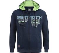 Jan Vanderstorm Herren Sweatjacke Storr dunkelblau L - 52/54