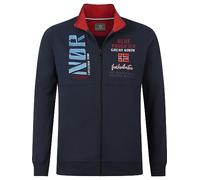 Jan Vanderstorm Herren Sweatjacke Tjarke dunkelblau 2XL (XXL) - 60/62
