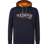 Jan Vanderstorm Herren Sweatshirt Jorrit dunkelblau, 4XL (XXXXL) - 68/70