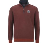 Jan Vanderstorm Herren Sweatshirt Markward Dunkelrot, 2XL (XXL) - 60/62