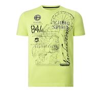 Rundhalsshirt JAN VANDERSTORM "T-Shirt DOMINIK", Herren, Gr. XL, grün (hellgrün), Obermaterial: 100% Baumwolle CO., comfort fit normal, Rundhals, Shirts Rundhalsshirt (77000108-XL) hellgrün