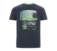 Jan Vanderstorm Herren T-Shirt Hakejan dunkelblau, 5XL (XXXXXL) - 72/74