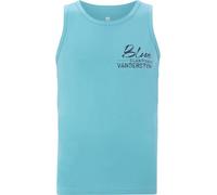 Jan Vanderstorm Comfort Fit Tank Top türkis, Bedruckt
