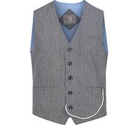 Jan Vanderstorm Herren Weste Torvind blau, 3XL (XXXL) - 66