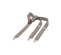 Jan Vanderstorm Hosenträger braun, Gemustert