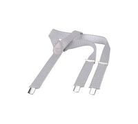 Jan Vanderstorm Hosenträger hellgrau, Mehrfarbig