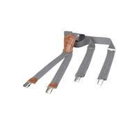 Jan Vanderstorm Hosenträger Herren grau, ONE SIZE