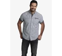 Jan Vanderstorm Comfort Fit Hemd Kurzarm schwarz