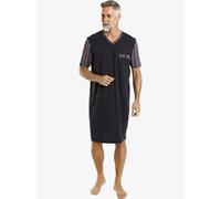 Jan Vanderstorm Nachthemd Herren blau, 6XL